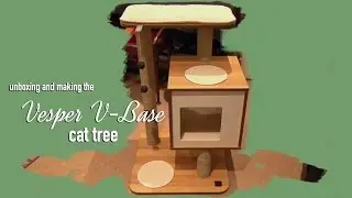 Unboxing & Building the Vesper V Base Cat Tree
