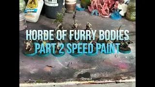 Horde of furry bodies part 2 Speed Paint
