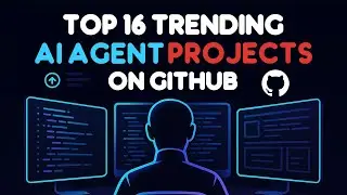 16 Trending AI Agent Projects on GitHub: sim, Astron, Code2Video, mcp-use, ART, AutoAgent, CrewAI