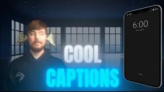 How to add text glow to captions @growdoomYT