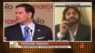 Sondeo de Bendixen & Amandi da ventaja a Jeb sobre Rubio - Am&eacute;rica TeV&eacute;
