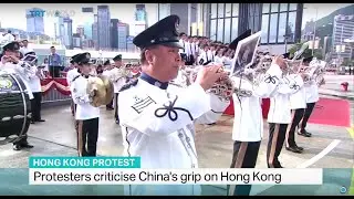 Protesters criticise China's grip on Hong Kong, Patrick Fok reports