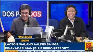 Sen. PING LACSON on Senate Blue Ribbon Committee's Flood Control Report: Interview on DZRH