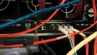 Brocade 8-Gb SAN Switch 8/12c - Lightshow