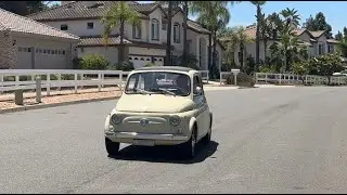 Fiat 500 electric conversion: tiny car goes too fast!