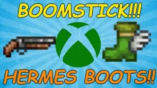 How To Get The Boomstick And Hermes Boots ON XBox Terraria 1.4.3.2