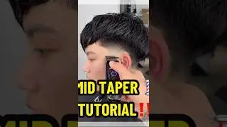 ASMR Taper Fade Tutorial 💈✨ MID FADE ➕ STEP BY STEP 🛠️ StyleCraft INSTINCT-X 🔥 ​⁠@HowToFade