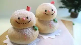 Snowman Bread スノーマンブレッド 冬に食べたいパン♡