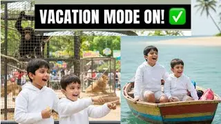 Winter vacation's at Nani's house I manora beach I zoo I shopping 