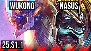 WUKONG vs NASUS (TOP) | KR Master | 25.S1.1