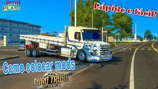 COMO COLOCAR QUALQUER MOD NO ETS2  em 2024 - STEAM OU PASTA MOD ( Passo a passo, simples e rápido)