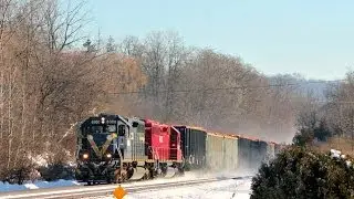 [HD] Foreign Power Sunday! Old AMT's, CN, HLCX, UP/SP & BNSF! Railfanning CSX's Mohawk Sub Part 3