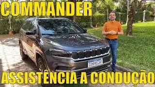 Jeep Commander - Como configurar a assist&ecirc;ncia a condu&ccedil;&atilde;o