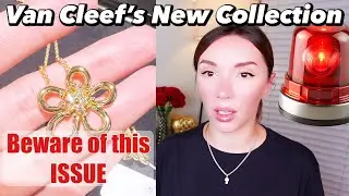 Van Cleef's New Flowerlace Polished Gold Collection Try-On Review #vancleefbracelet #cartierbracelet