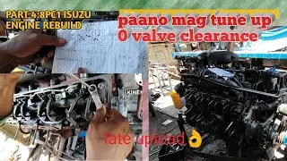 PART4:8PC1 Rebuild | tune up/valve clearance |firing order and running mate(late upload)