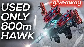600m Maxed HAWK + FINAL Giveaway Overdrive Unit | War Robots | WR