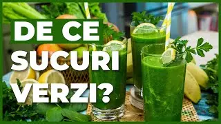Zece motive pentru a bea sucuri verzi | sucuri verzi pentru detoxifiere