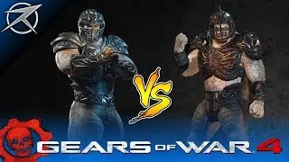 GEARS OF WAR 4 THRASHBALL COLE vs THRASHBALL DRONE! GAMEPLAY SUPPORTER PACK 13