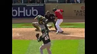 Umpire Takes Pitch Directly To The Nuts