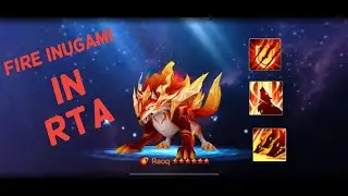 Summoners War.  Awakened Raoq! Fire Inugami  in RTA. (อินุกามิไฟ)