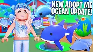 🌊ALL OCEAN EGG PETS IN ADOPT ME! NEW LEGENDARY SHARK!🦈 ADOPT ME OCEAN UPDATE🌊