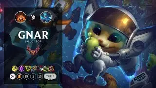 Gnar Top vs Gwen - KR Grandmaster Patch 12.10