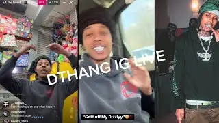 dthang on ig live talkin crazy smh