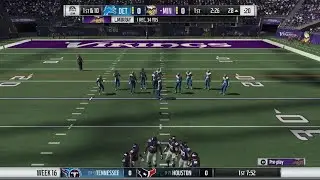 Madden NFL 18 Teddy Bridgewater first td pass back from injury s2 W16