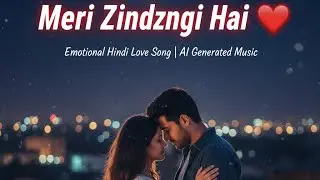 Meri Zindagi Hai ❤️ | Emotional Hindi Love Song | AI Generated Music