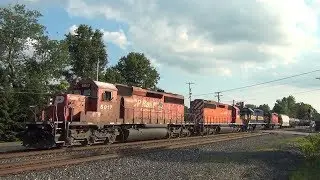CSX K634 with a CP, CP, ICE, and DME Consist