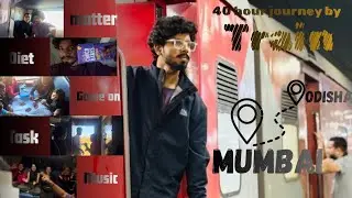 Mumbai to odisha train journey🚃