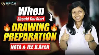 When to Start Drawing Preparation for NATA & JEE B.Arch Exams? 🤔🏛️