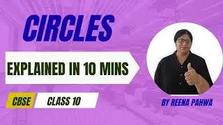 Circles Explained in 10 minutes | Exam Recap | Class 10   #exam #class10 #education #maths