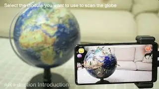 FUN GLOBE Education Geographic Interactive Earth Globes for Kids & Adults