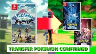 Transfer Pokemon from Legends: Arceus 🢂 Brilliant Diamond & Shining Pearl | Nintendo YouTuber