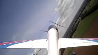 Extreme Flight Vanquish 2M BMFA 'B' practice flight with camera onboard