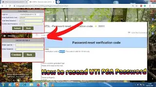 How to resend UTI PSA Password || UTI PSA Password Resend Step by Step 2022