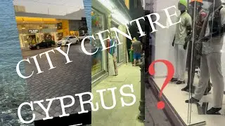 City centre Walking tour Larnaca Cyprus ,, way to finikoudes  beach ,,,###cyprus ###