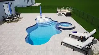 Luxury Pool Design Ideas: This Freeform Backyard Swimming Pool Is Pure Paradise