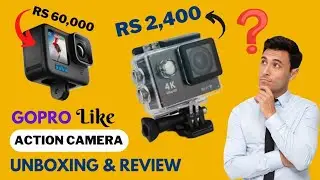 GoPro जस्तो सस्तो WiFi Action Camera - Review | 4K HD एक्सन Cam - Rs 2400