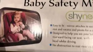 Shynerk Adjustable Back Seat Baby safety Mirror