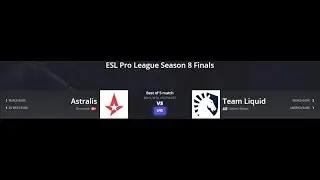 English: Astralis vs Team Liquid ESL Pro League Season 8 Finals