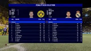 Реал Мадрид &mdash; Дортмунд. Пенальти. Лига чемпионов FIFA 21.