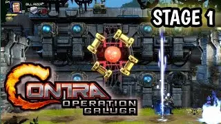 CONTRA : OPERATION GALUGA GAMEPLAY 4K | NO COMMENTARY