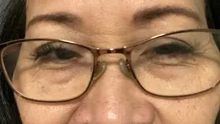 How my daughter applied Tatti Lashes to senior 🤪🤩