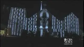 Texas church features 3D Christmas display