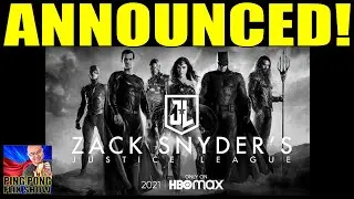Zack Snyder's Justice League ANNOUNCEMENT REACTION!