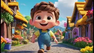 Simple Simon Village Market | English Nursery Rhyme | Kids Songs | Baby Music