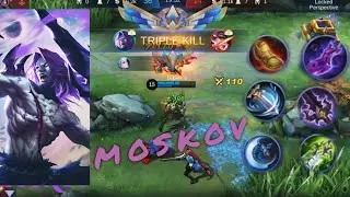 Naruto theme music(MOSKOV MONTAGE) MLBB gameplay