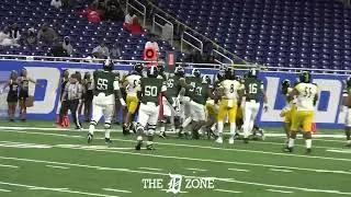 Detroit King 2025 WR Damon Stennis full game highlights vs. Cass Tech